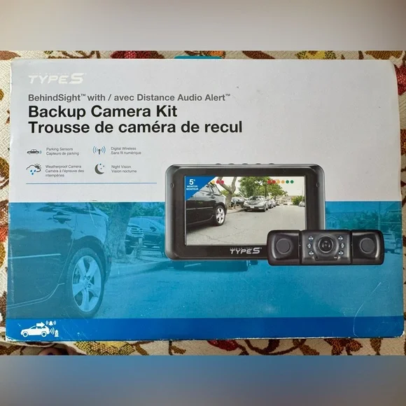 Type S Backup Camera Kit with Integrated Display - Picture 1 of 4